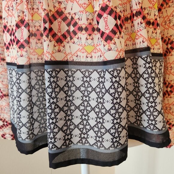 ANTHROPLOGIE HD IN PARS KAVERI HENLEY BLOUSE - EUC - SIZE 0/P (See Measu… - Picture 10 of 11